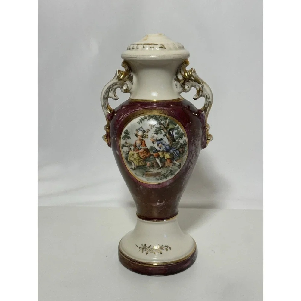 vintage porcelain lamp base
